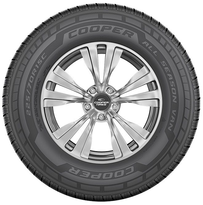 COOPER ALL SEASON VAN - Todo tiempo Tire - 225/75/R16/121R