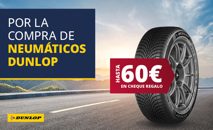 Promoción neumáticos Dunlop 2025
